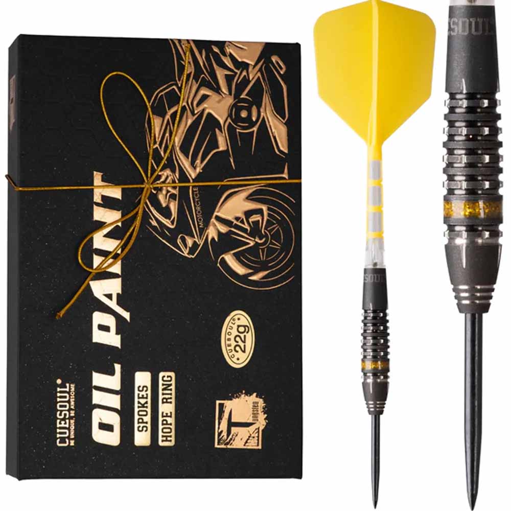 Dardos Cuesoul Darts Motorcicle Hope Rinf Yellow 90% 20g 