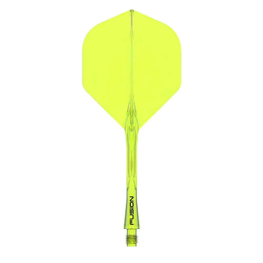  Plumas Winmau Darts Fusion Yellow Medium 34-76mm N2