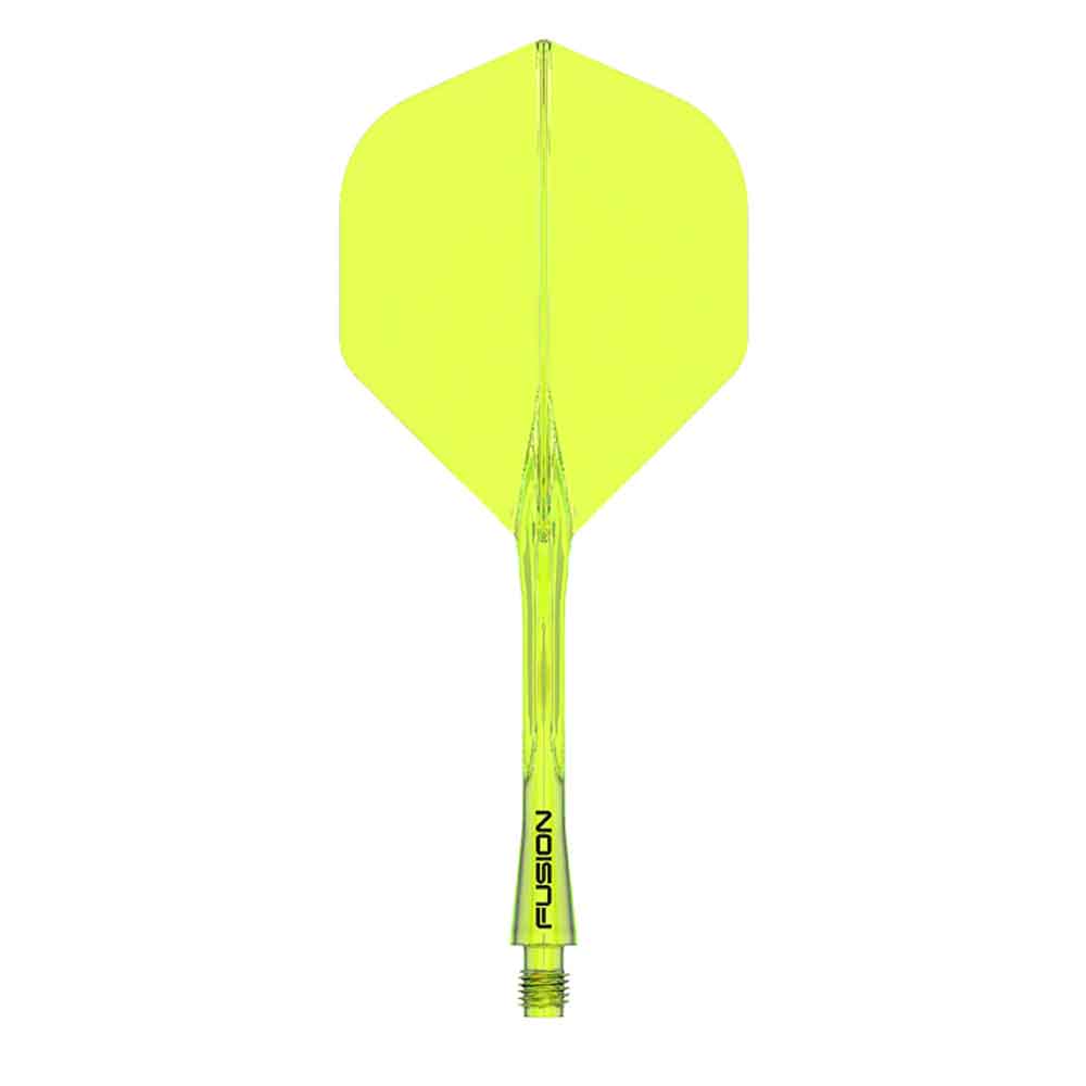  Plumas Winmau Darts Fusion Yellow Short 22-64mm N2