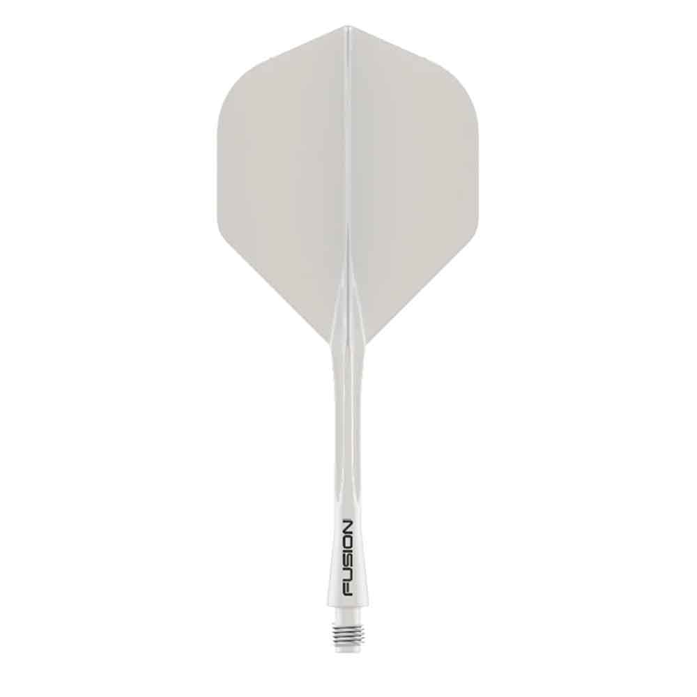  Plumas Winmau Darts Fusion White Medium 34-76mm N2