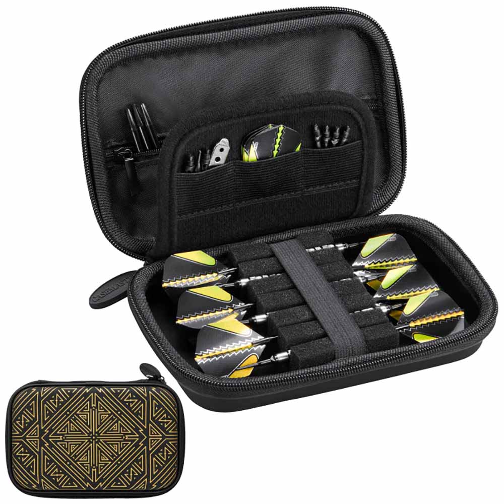 Funda Dardos Casemaster Sentinel Dart Case Gold Maze Art Series