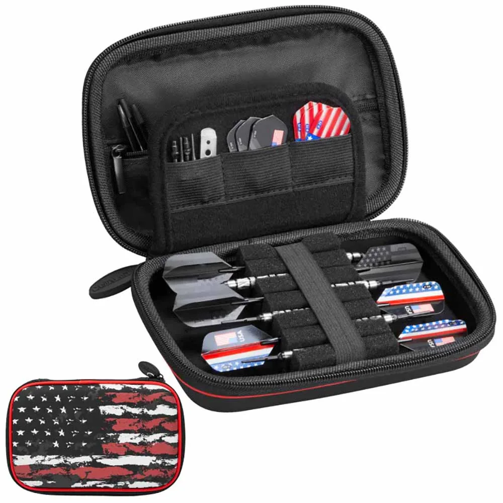 Funda Dardos Casemaster Sentinel Dart Case American Flag Art Series