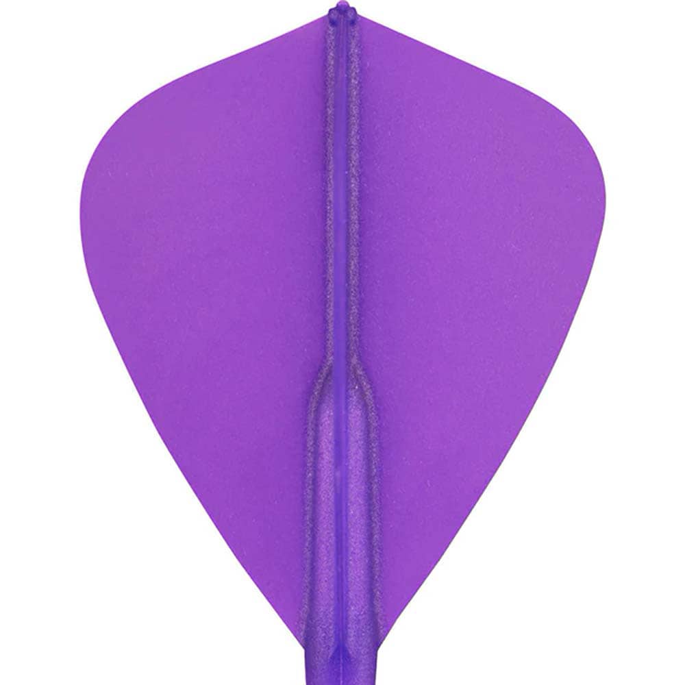 Plumas Fit Flight 6 unid. Kite Morado