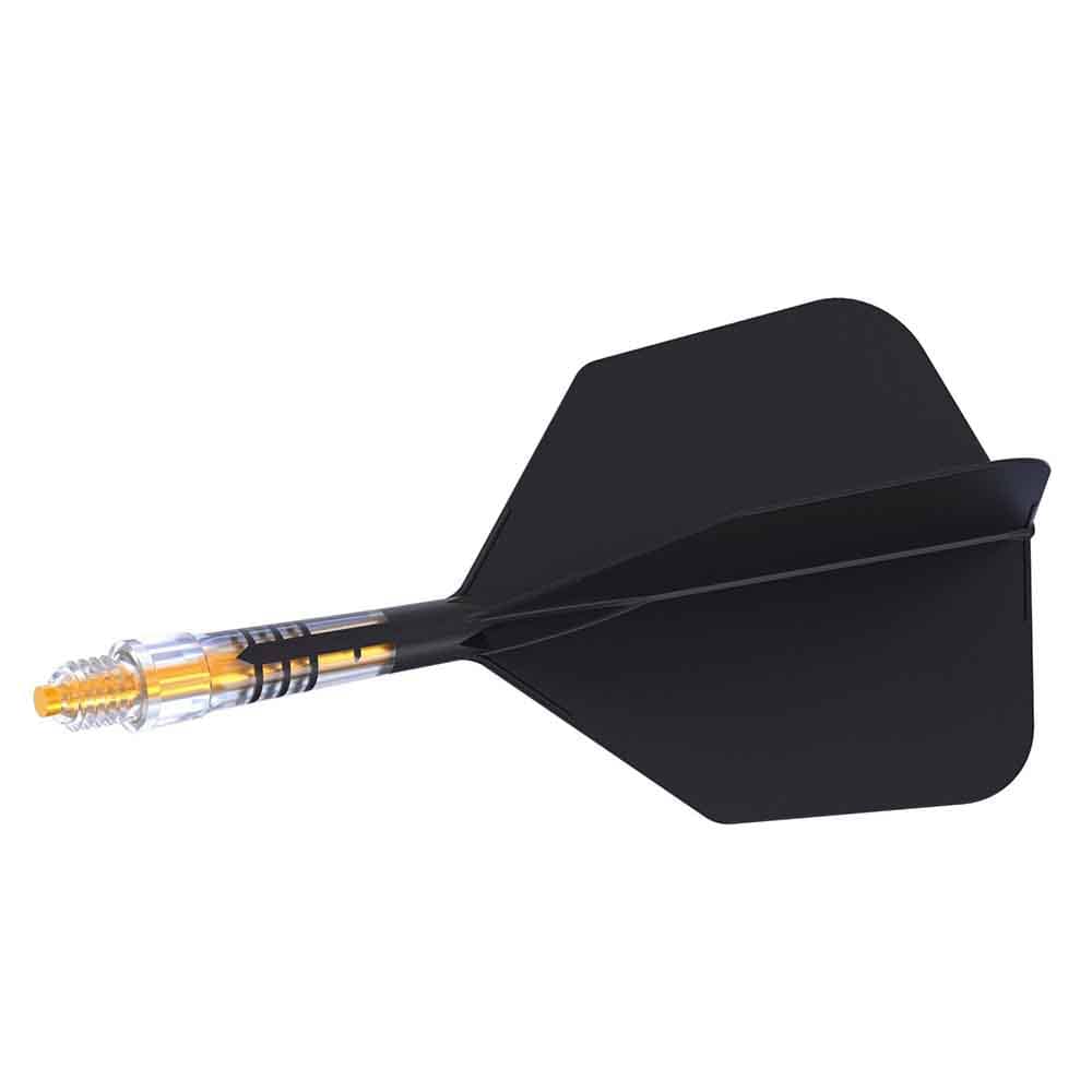 Plumas Cuesoul Rost T19 Carbo Talla 2 69mm Black Yellow