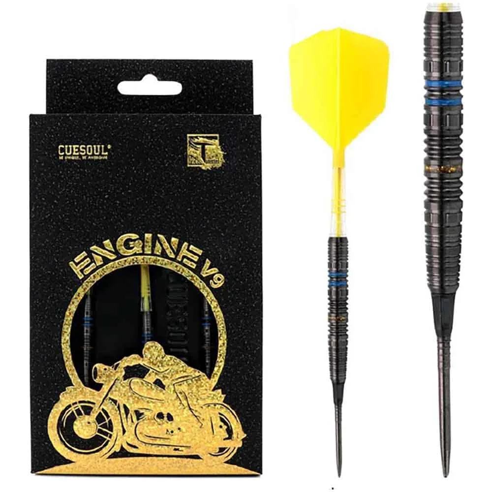 Dardos Cuesoul Engine V9 Gold Hope Soft Tip Steel Tip. 90% 22g