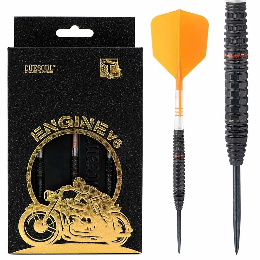Dardos Cuesoul Engine V6 Orange Hope Steel tip 90% 22g