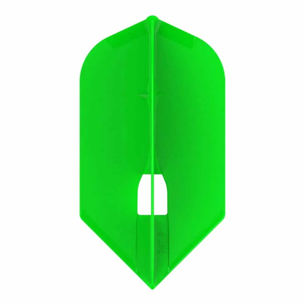 Plumas L-style Champagne Flights L6PRO Slim Verde