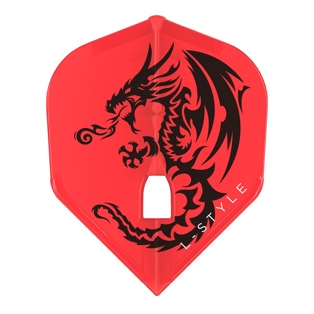 Plumas L-Style Shape Champagne Neil Duff V1 Red
