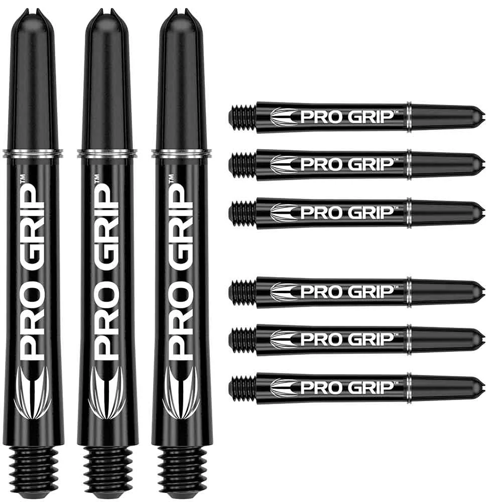 Cañas Target Pro Grip Shaft Intermedia Plus 3 sets Negro (44,5mm)