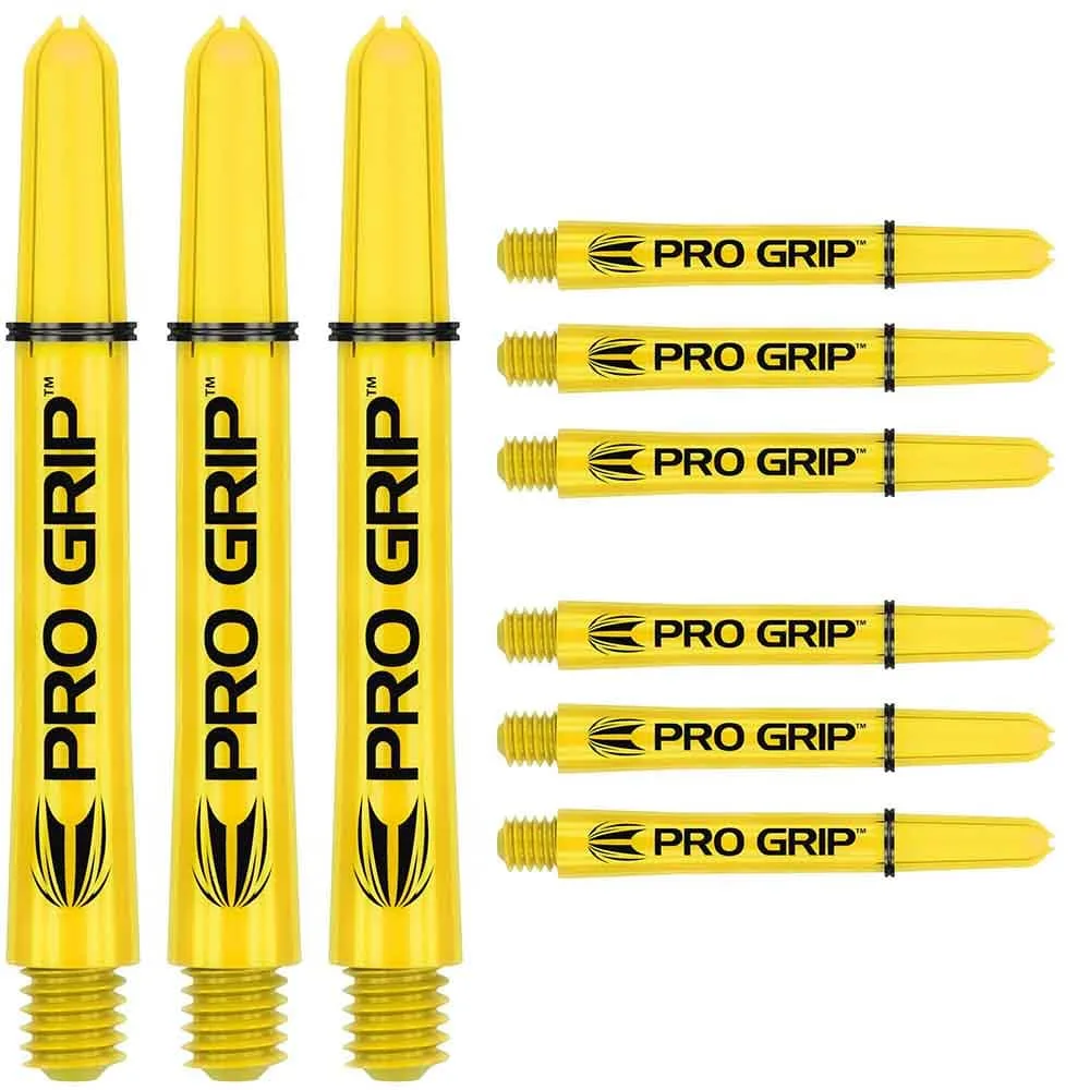 Cañas Target Pro Grip Shaft Short 3 sets Yellow (34mm)