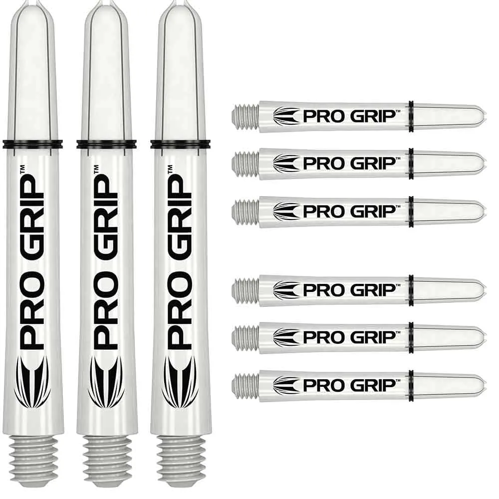 Cañas Target Pro Grip Shaft Short 3 sets White (34mm)