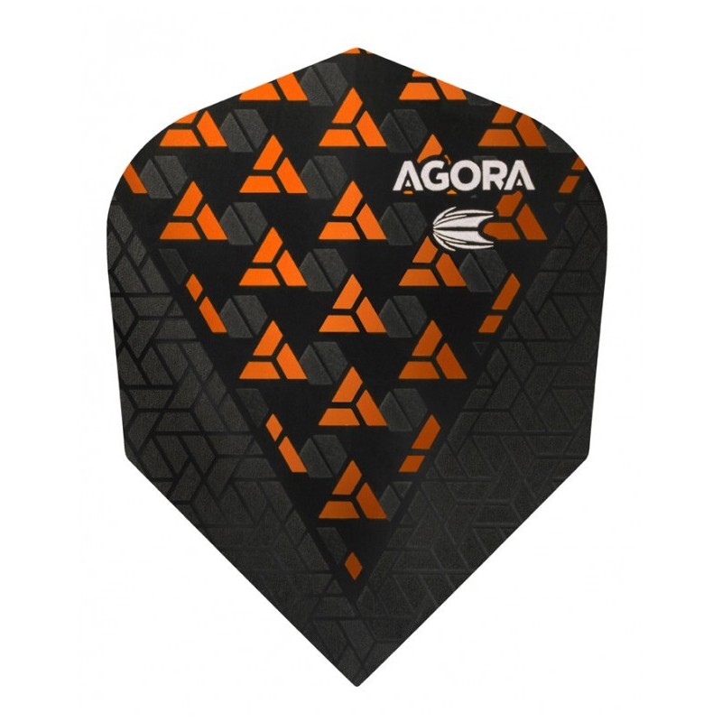 Plumas Target Darts Agora Orange nº6