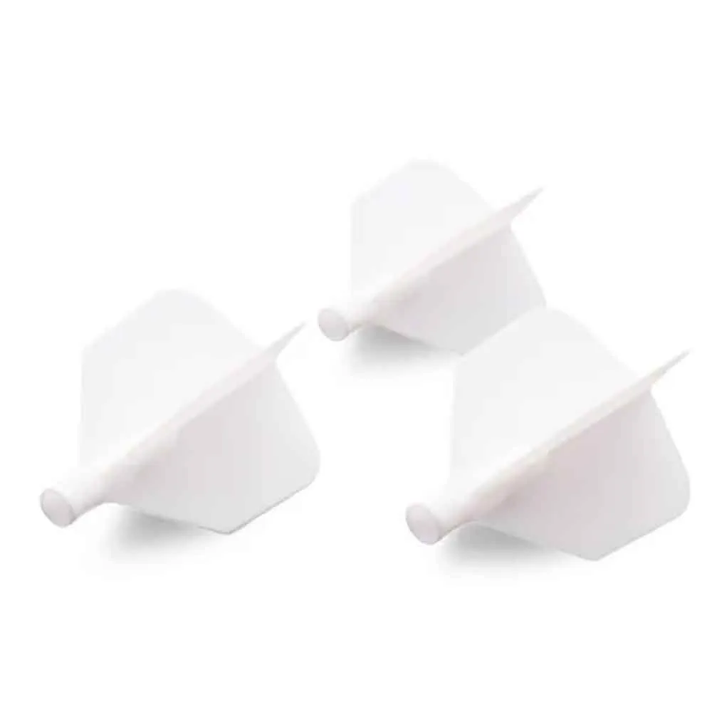 Plumas Flights Darts Cuesoul Tero + AK4 Blanca Big Wing