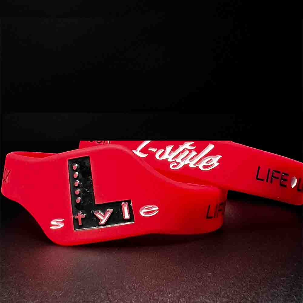 L-style Wristband Red