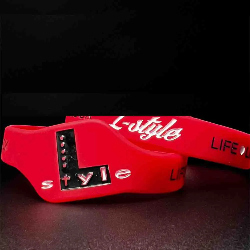 L-style Wristband Red Pulsera
