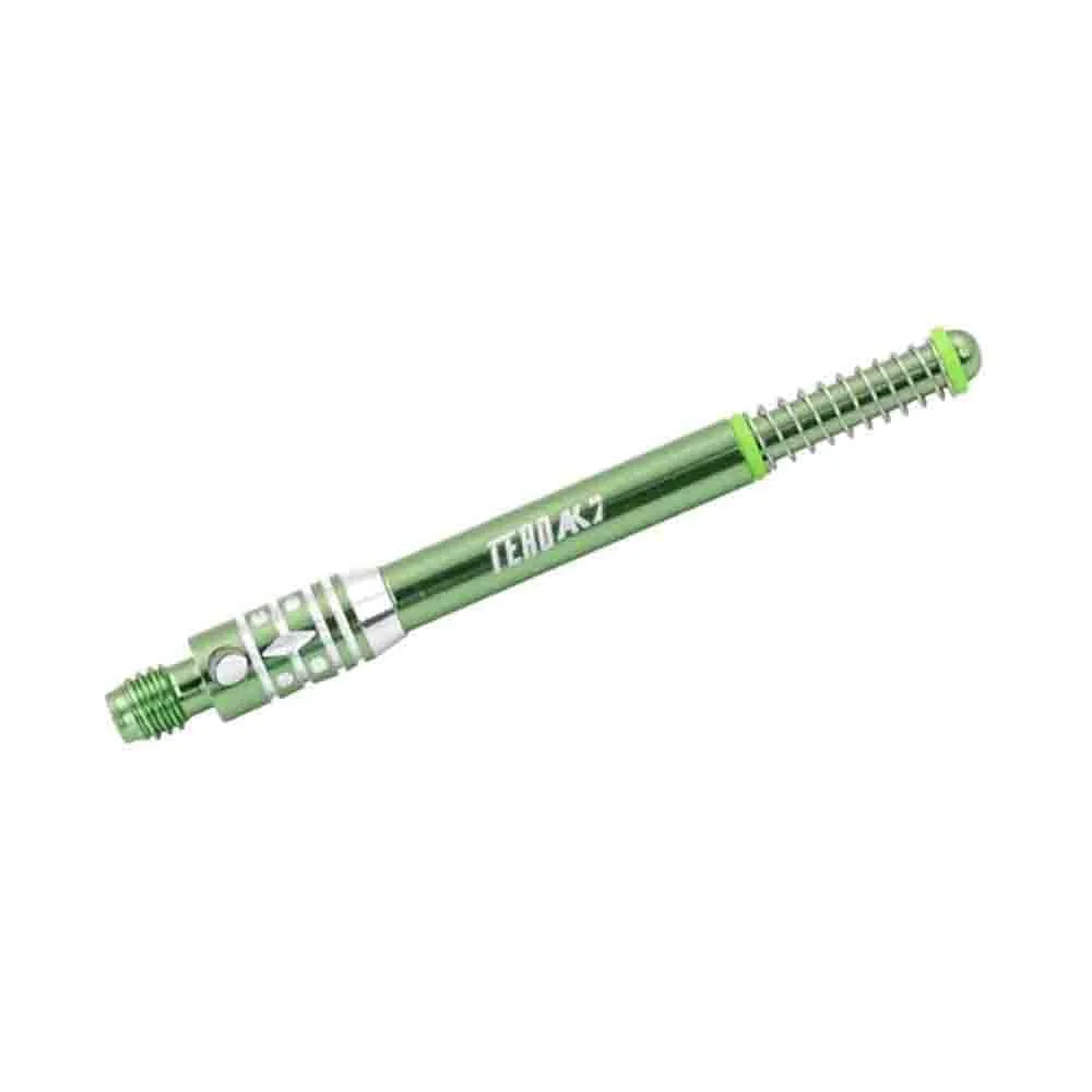    Cañas Shaft Cuesoul Tero Flights Aluminum Green E 40mm 