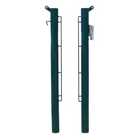 Juegos Postes Metalicos Tenis 80mm Fijos