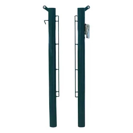Juegos Postes Metalicos Tenis 80mm Fijos