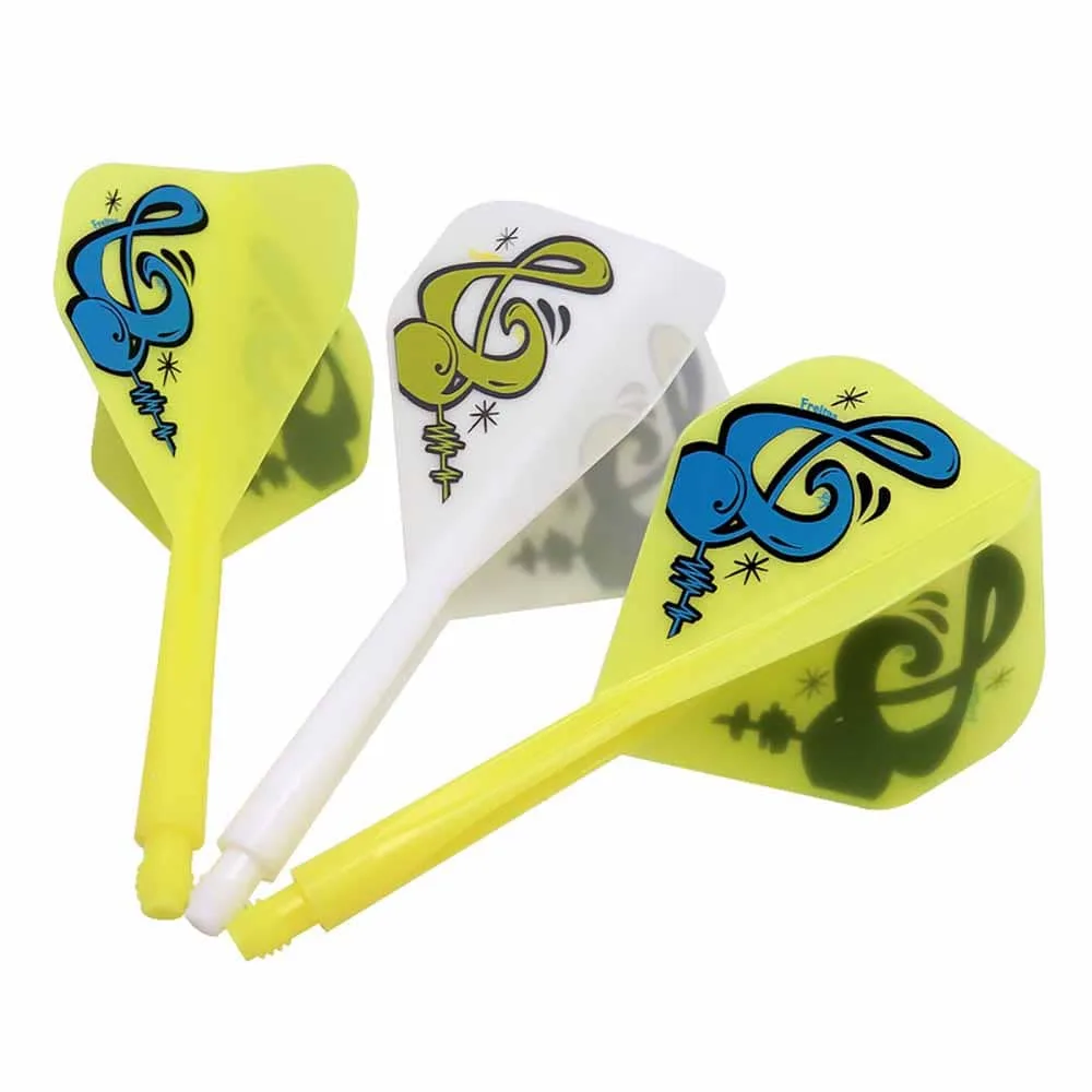 Plumas Condor Axe Standard Shote Sosogi Musical Mix S 21.5mm 3 Uds.