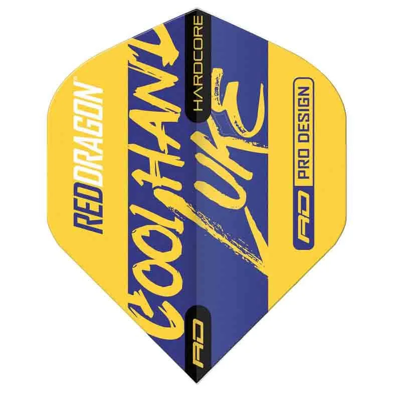 Plumas Flights Red Dragon Luke Humphries Signature Amarillo H/core 