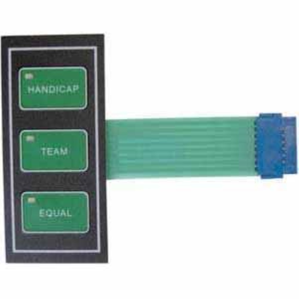 Teclado numerico diana Presas 3 pulsador Leds 