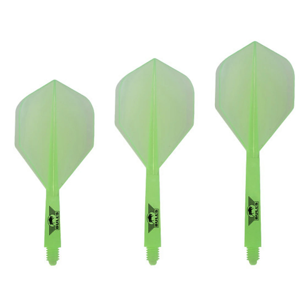 Plumas Bulls Darts Union Flights System Verde No2