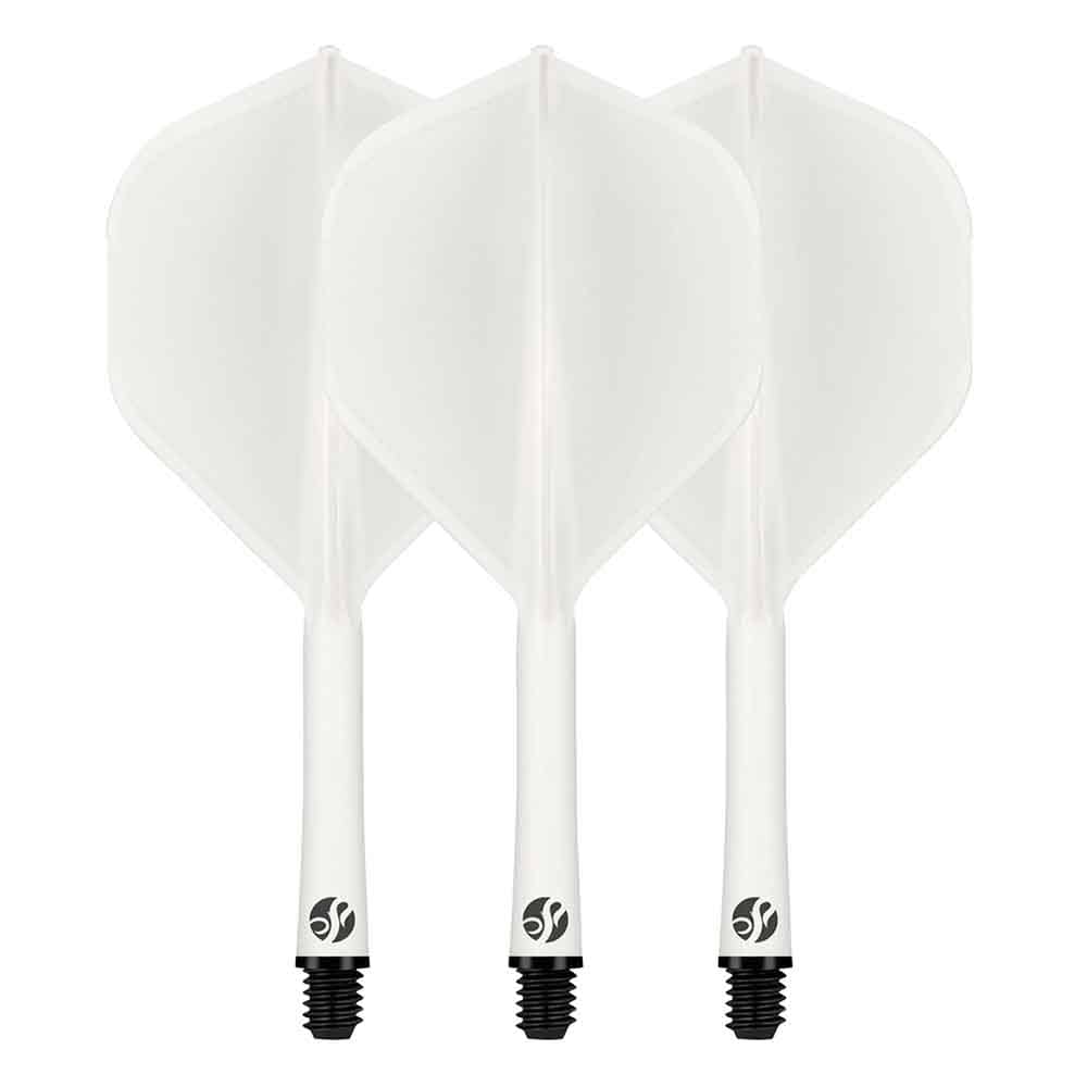 Plumas Shot Darts Deck System Blanca