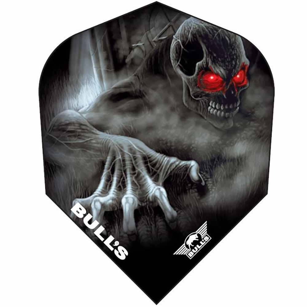 Plumas Bulls Darts Phantom 100 No6 Shape Rojo