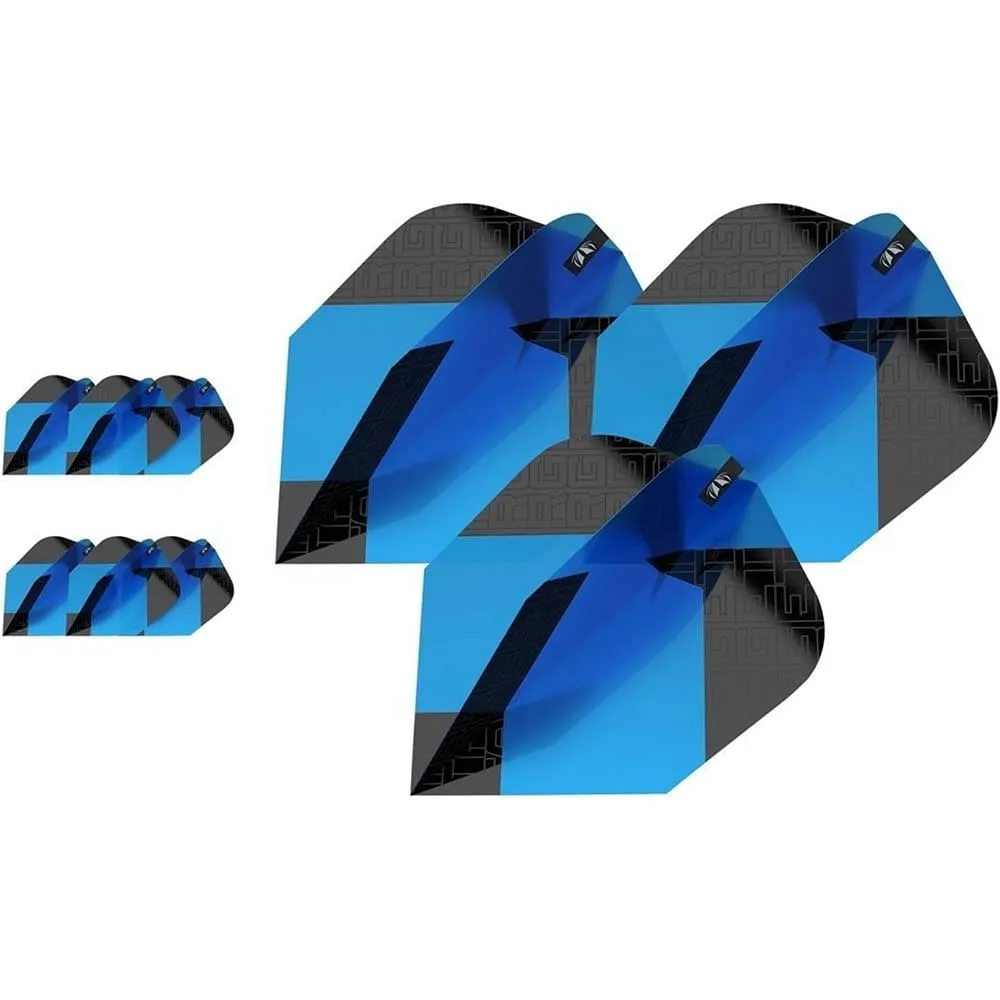 Target Tag Black Blue Flights (3 Sets) No6