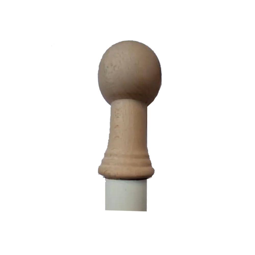 Puño Deportín Bola Natural Barra 13 mm