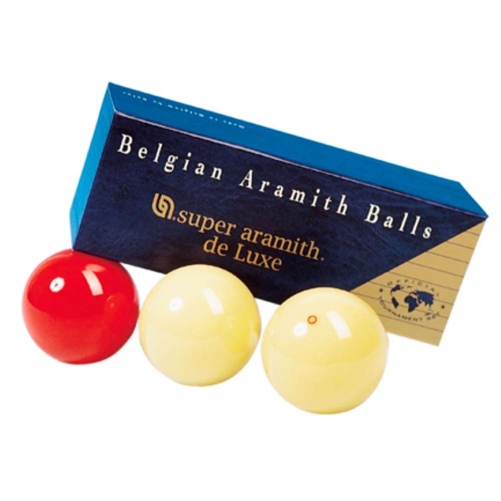 Juego Bolas Billar Carambola Super Aramith de Luxe Caja Azul 61.5mm                                                 