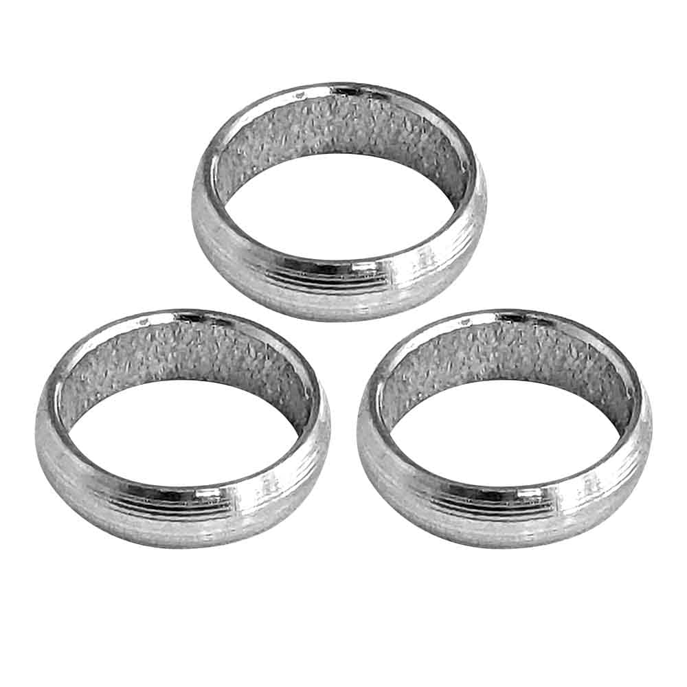 Clips XQ Max Plata O-Rings 3 Unidades 