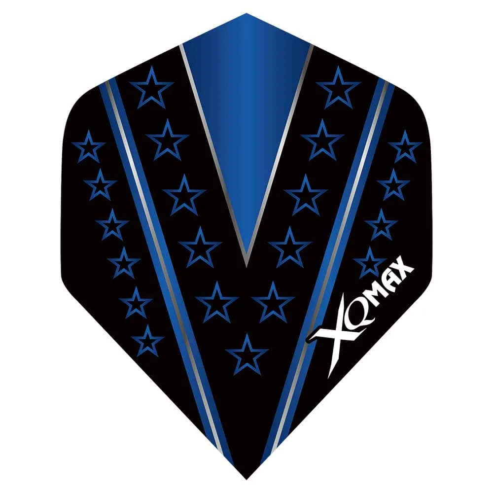 Plumas Flights XQMax Pet Darts Standard Blue Star