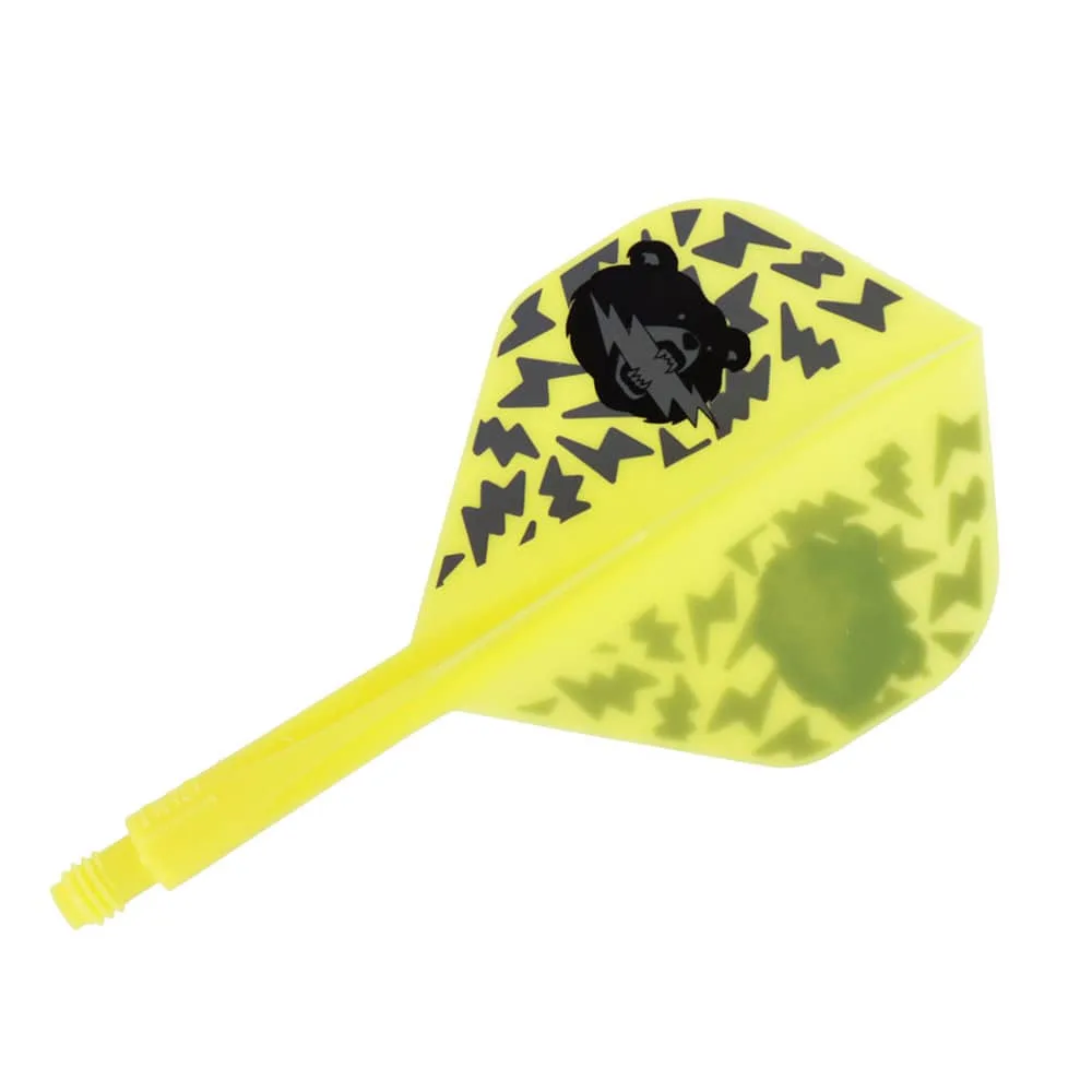 Plumas Condor Axe Standard Black Bear Yellow L 33.5mm 3 Uds.
