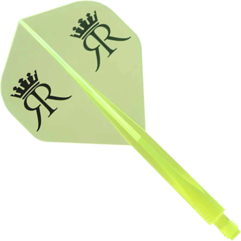 Plumas Condor Axe Standard Double R Amarillo S 21.5mm 3 Uds. 
