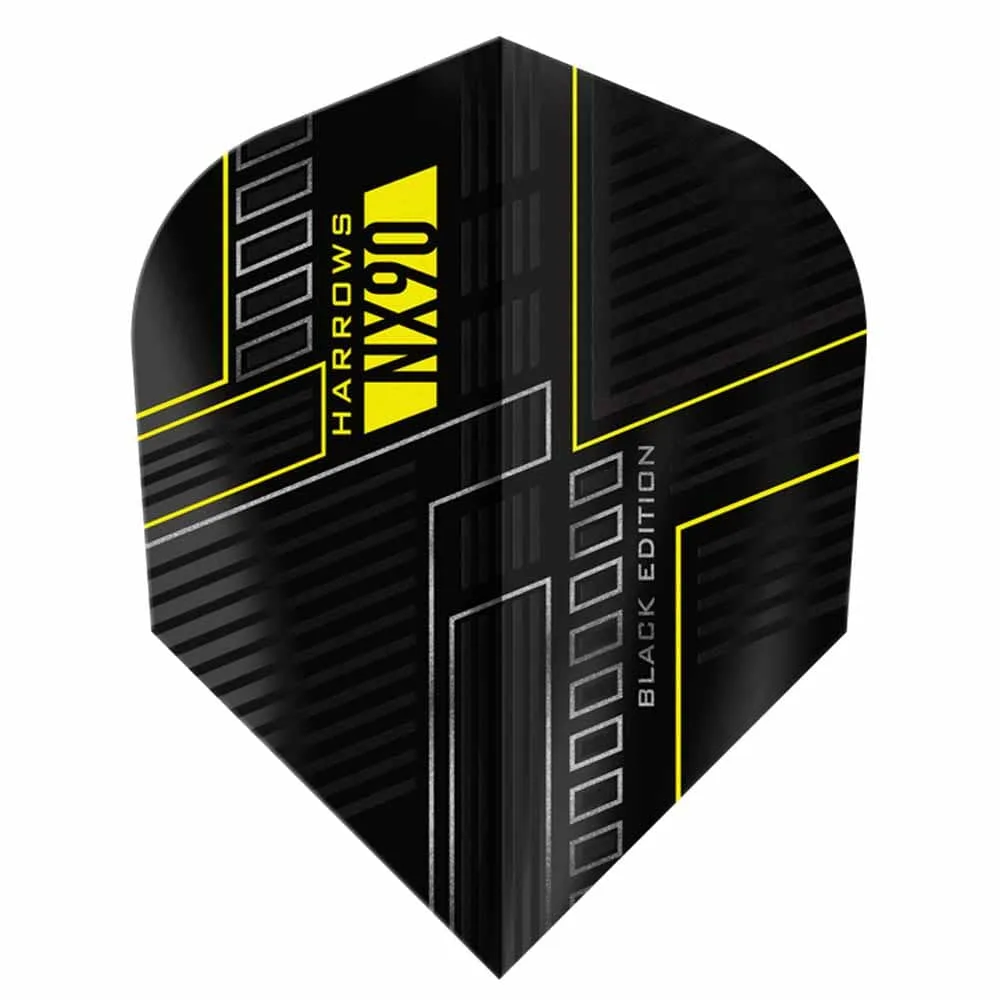 Plumas Harrows Darts NX90 Black NO6