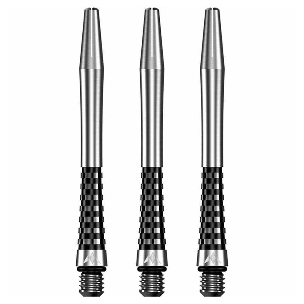 Cañas Mission Aluminio Atom 13 Shaft Natural Black 41mm