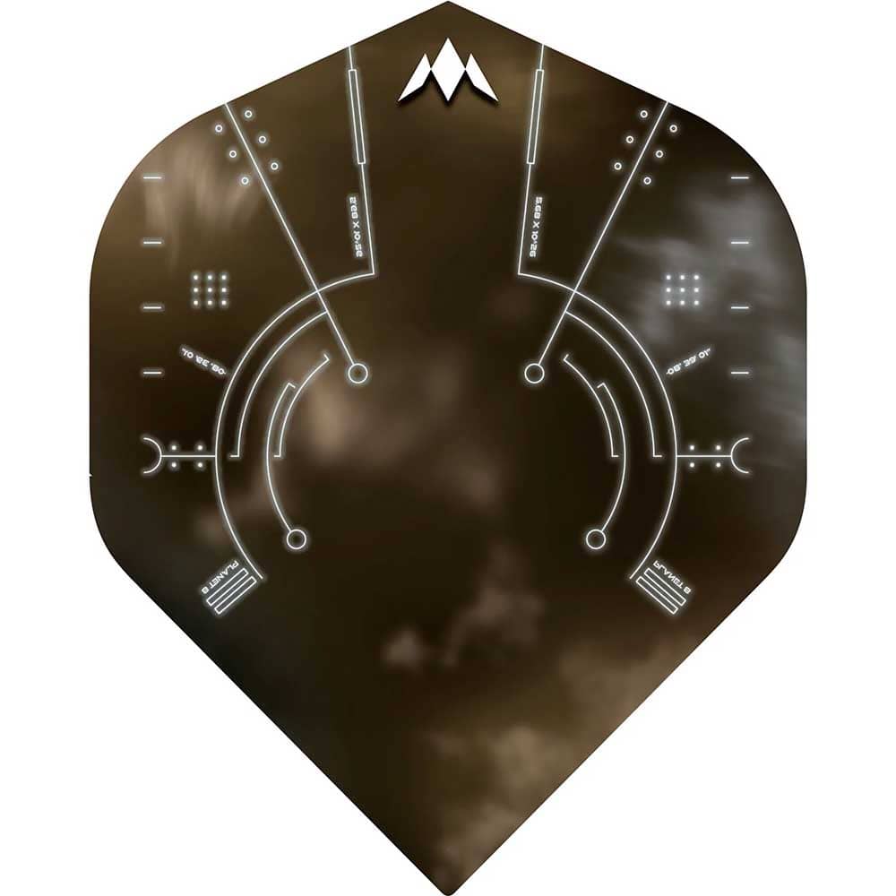 Plumas Mission Darts No2 Std Solo Saturn 
