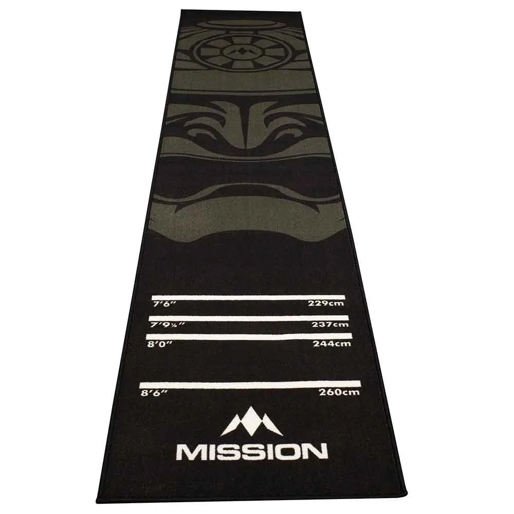 Darts Mat Mission Darts 290cm x 60cm Samurai 