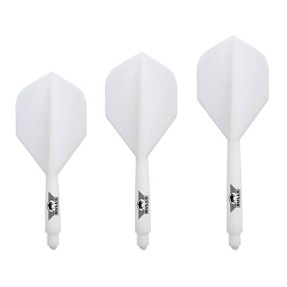 Plumas Bulls Darts Union Flights System Blanca No2