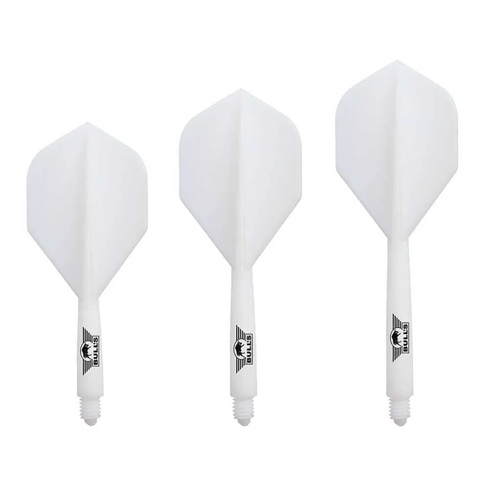 Plumas Bulls Darts Union Flights System Blanca No2