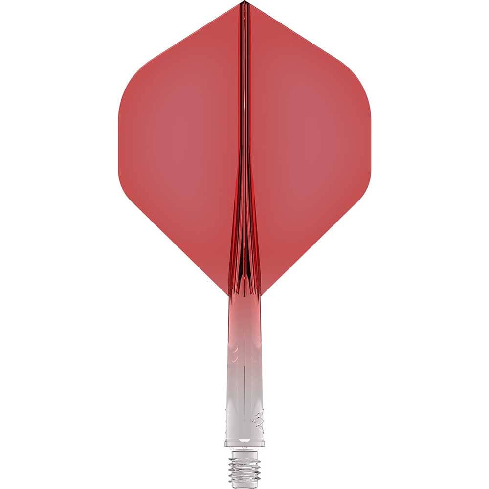 Plumas Mission Force 90 Gradient No2 Rojo Transparente