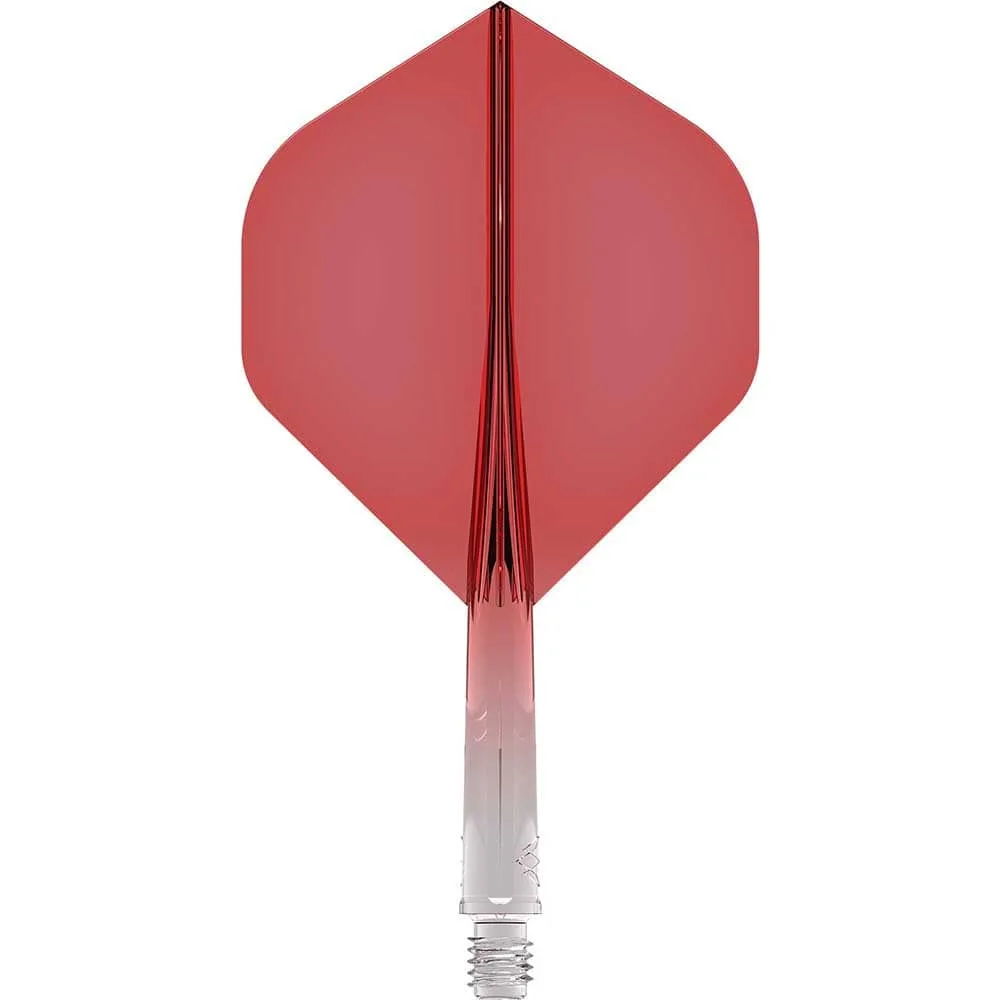 Plumas Mission Force 90 Gradient No2 Rojo Transparente