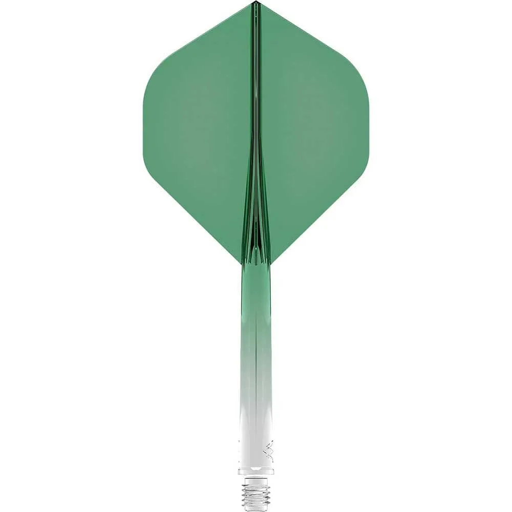 Plumas Mission Force 90 Gradient No2 Verde Transparente