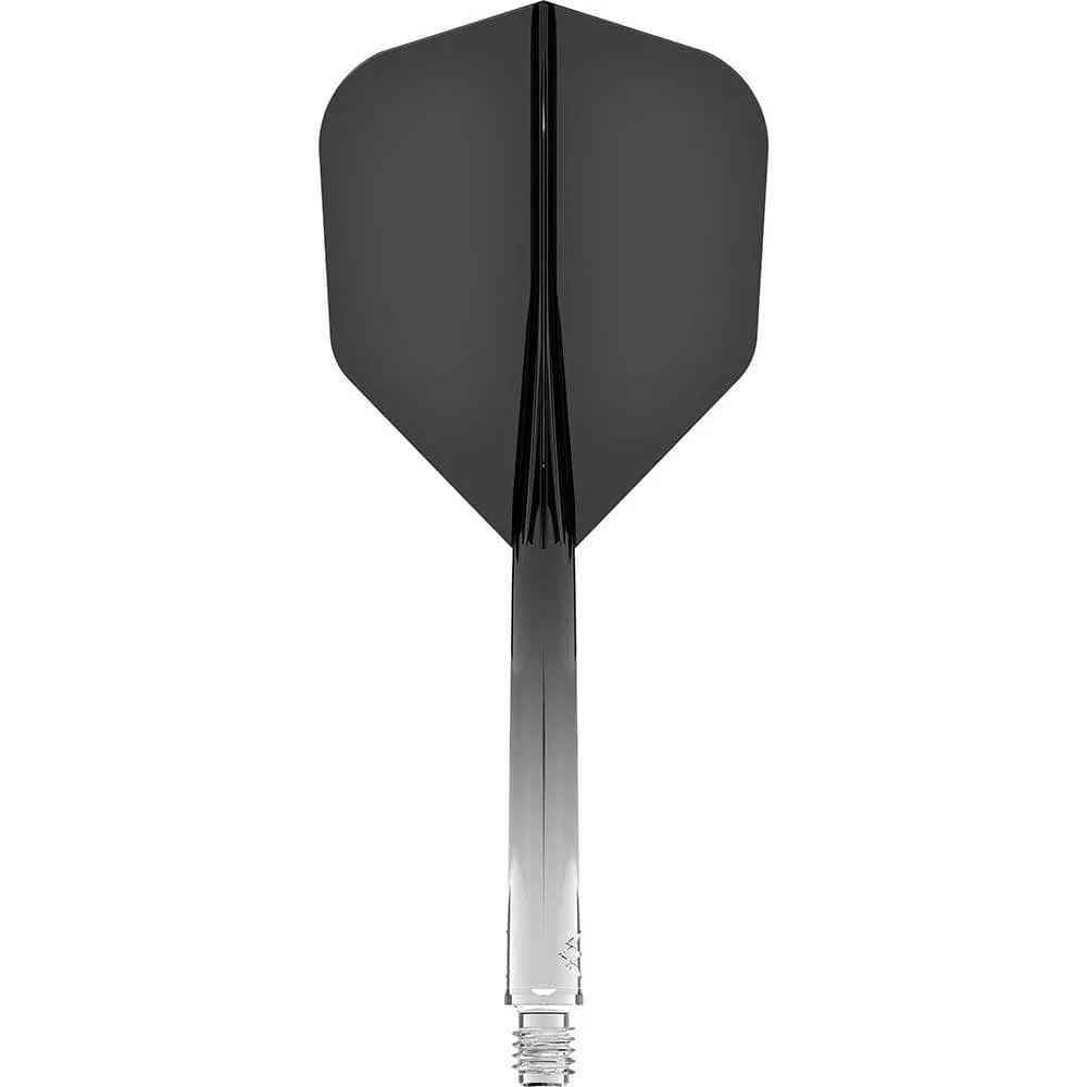 Plumas Mission Force 90 Gradient No6 Negro Transparente