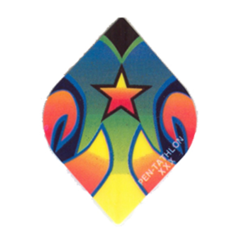 Plumas Pentathlon Rombo Estrella