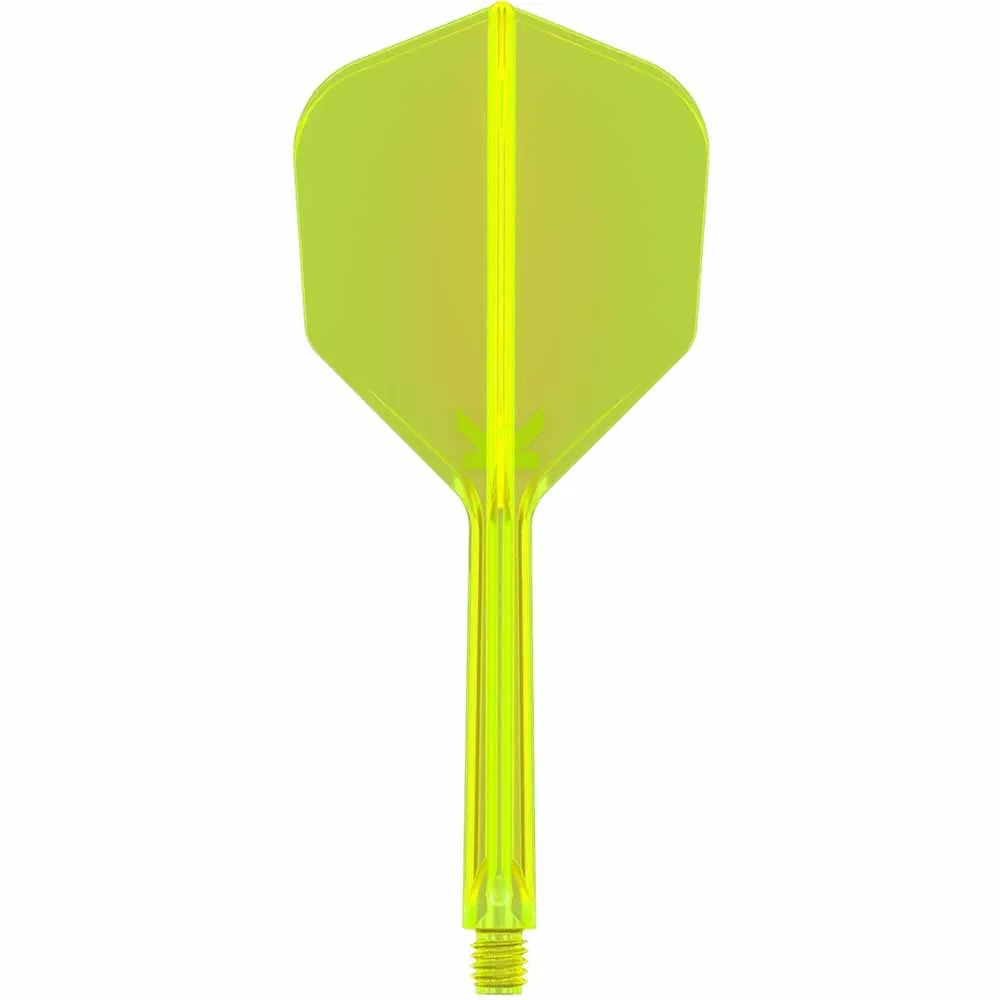 Plumas Target K-Flex No.6 Shape Neon Yellow Medium 