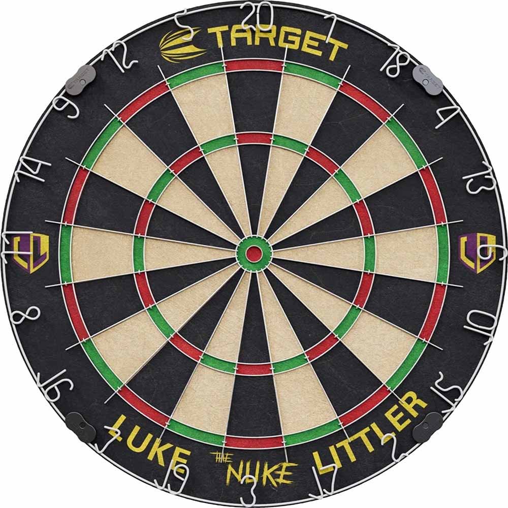 Diana Target Darts Luke The Nuke Littler Board 