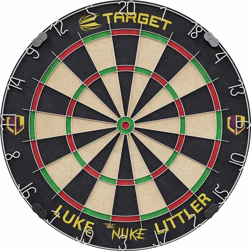 Diana Target Darts Luke The Nuke Littler Board 