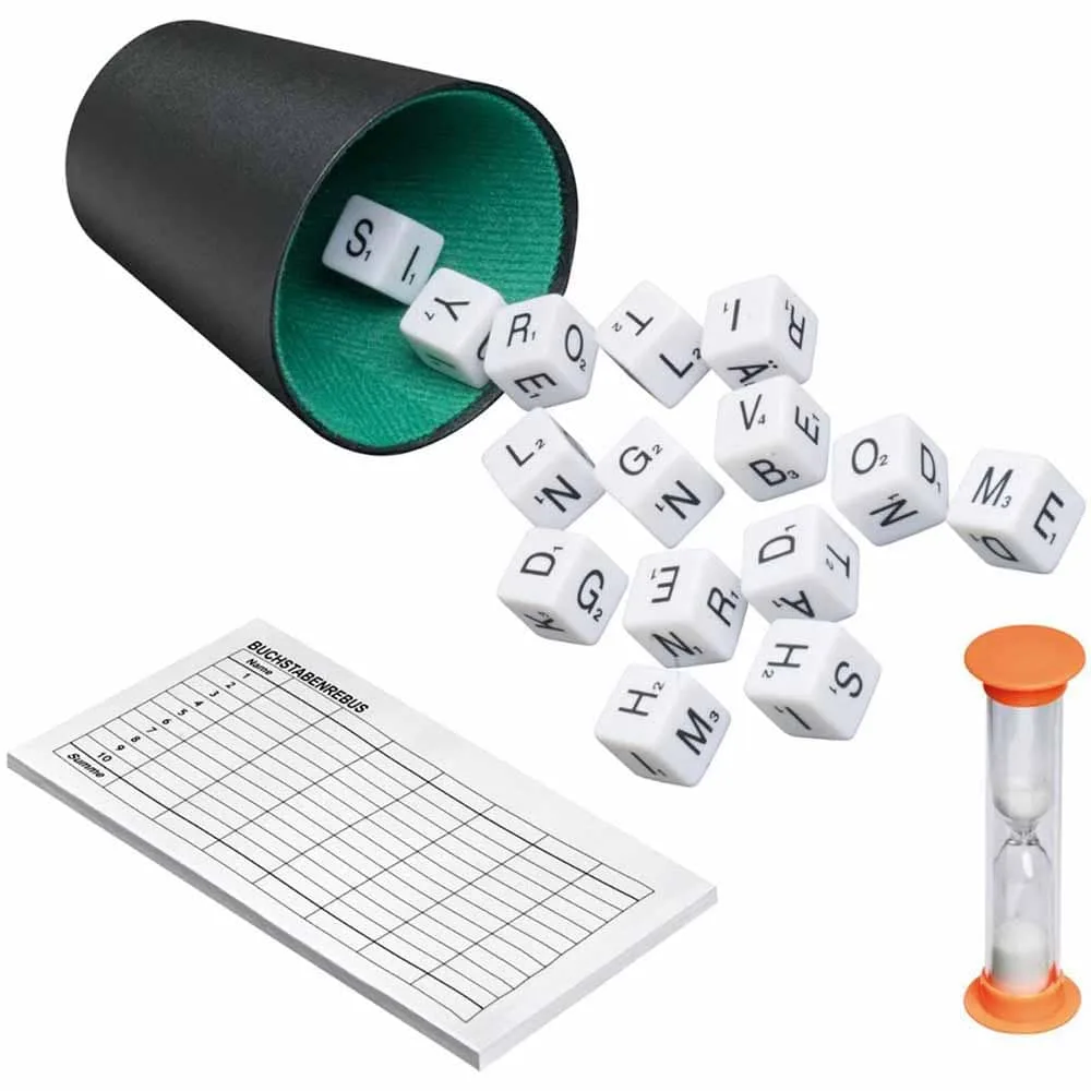Juego de dados Philos Letter Rebus
